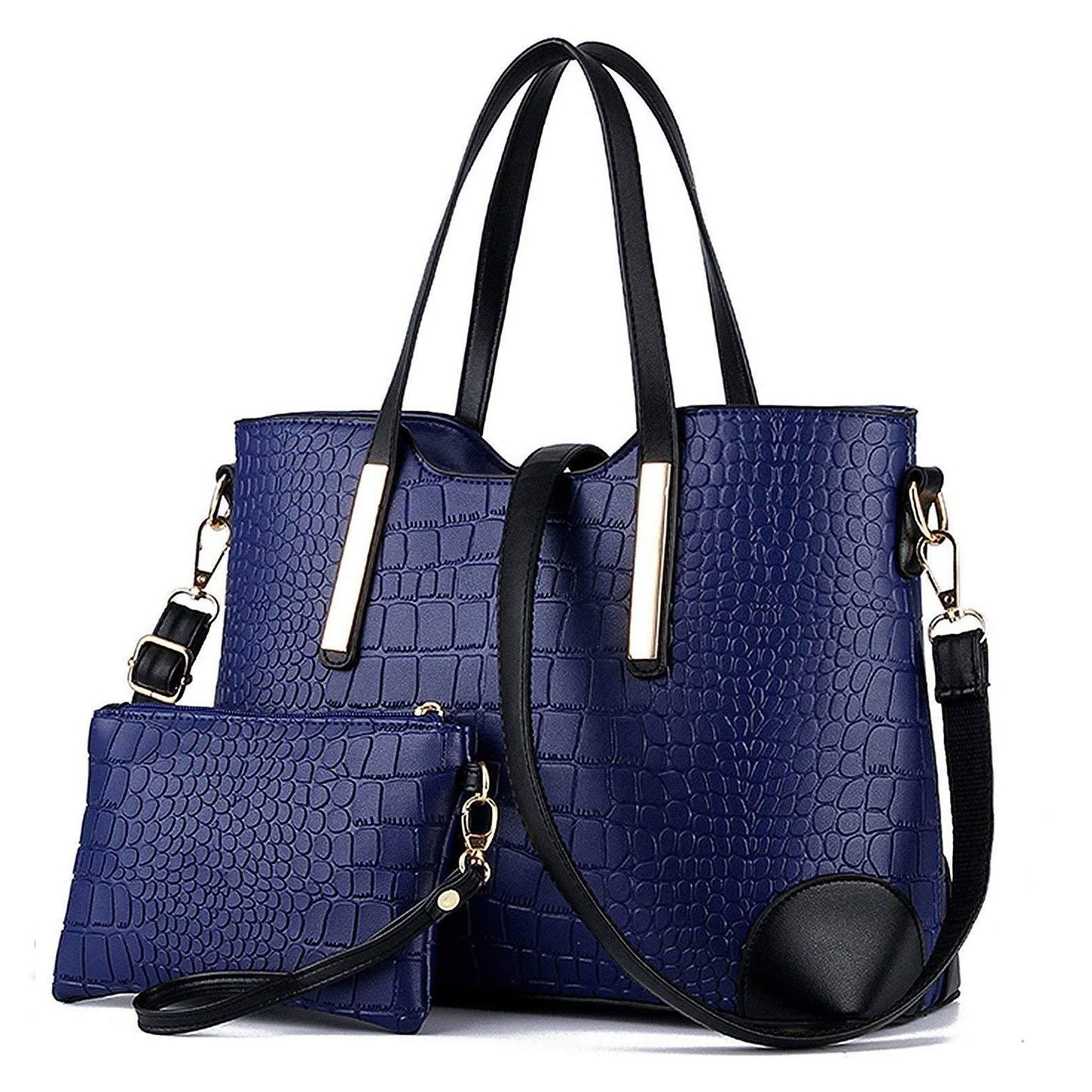 AICARE Women's 2-Piece Handbag Tote Bag Set with Matching Wallet
