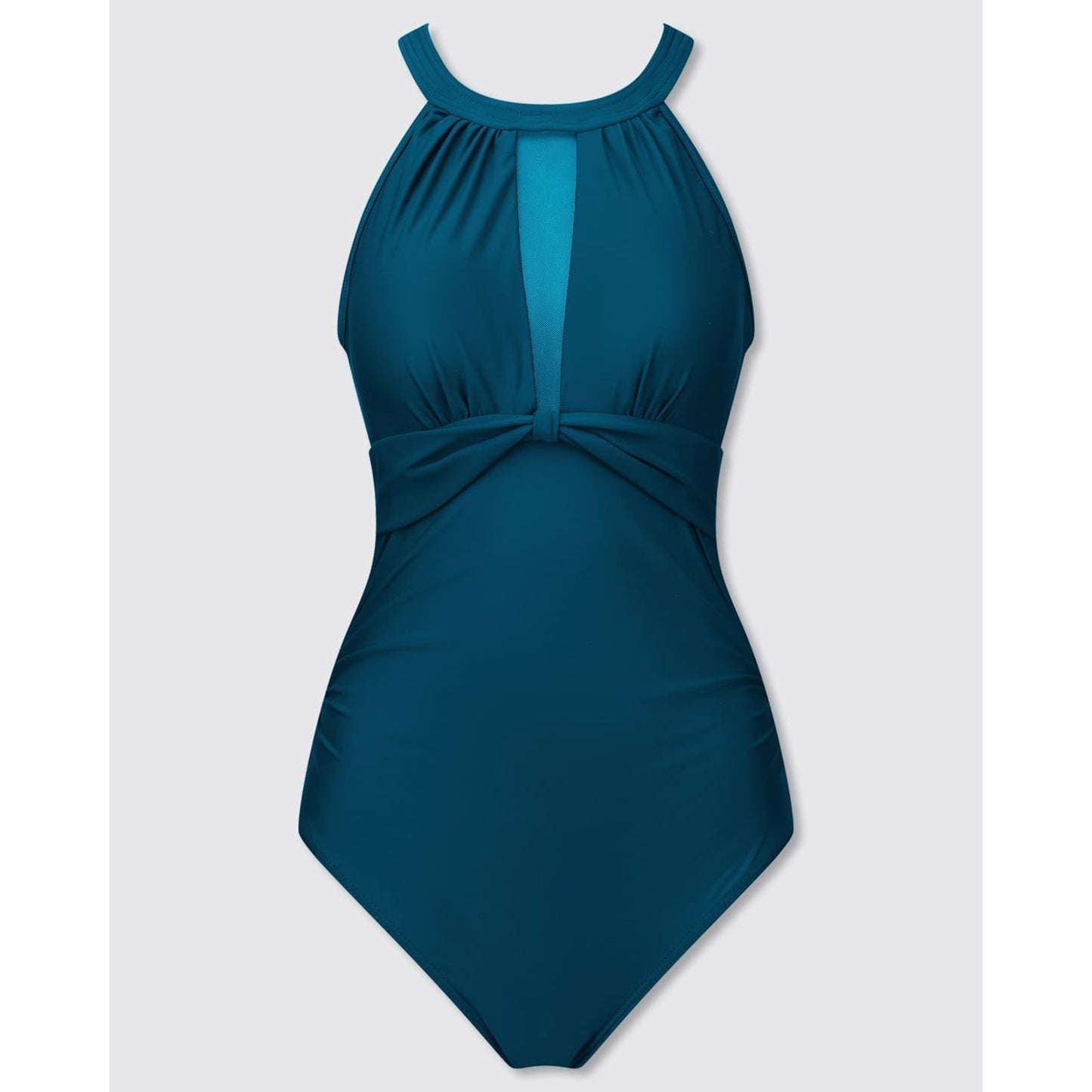 AICARE Women's One Piece Swimsuit Tummy Control High Waisted Flattering Monokini Bathing Suit